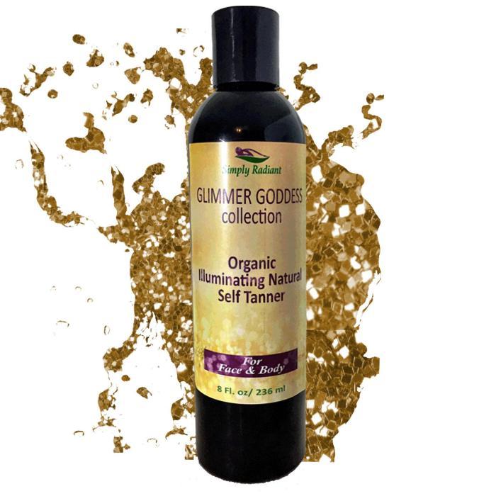 Organic Natural Sunless Tanning Lotion - Build a Luscious, Golden Tan
